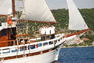 Croatian cruises – motor sailer M/S Vila