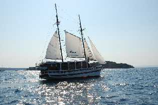 Croatian cruises – motor sailer M/S Vila