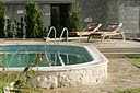 Villa con piscina nel paese di Sumartin sull'isola di Brac