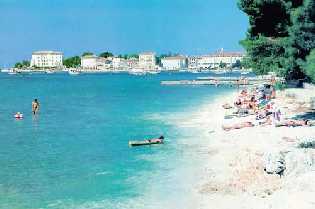 Strand in Porec